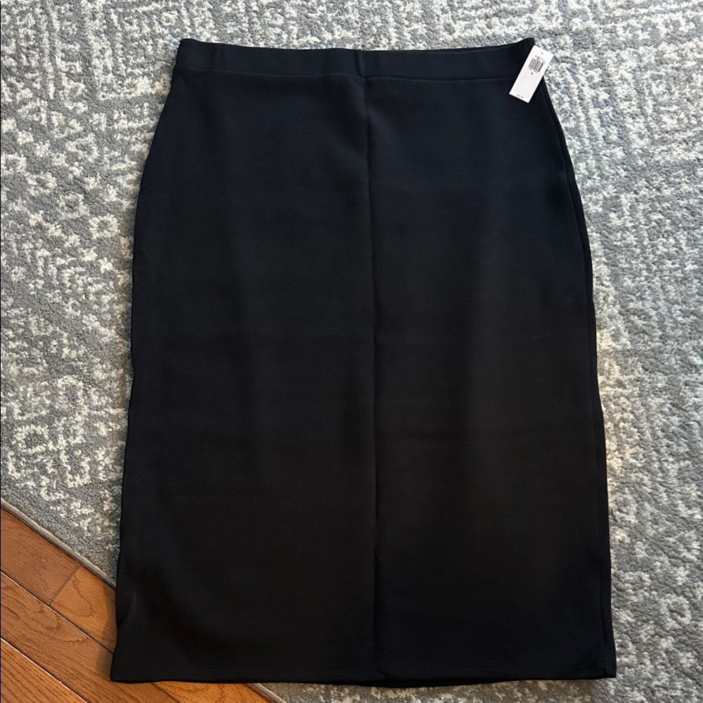Elegant Black Pencil Skirt